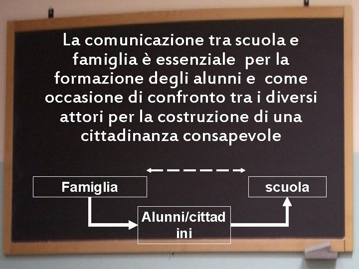 La comunicazione tra scuola e famiglia è essenziale per la formazione degli alunni e