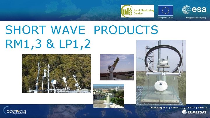 SHORT WAVE PRODUCTS RM 1, 3 & LP 1, 2 Lerebourg et al. |