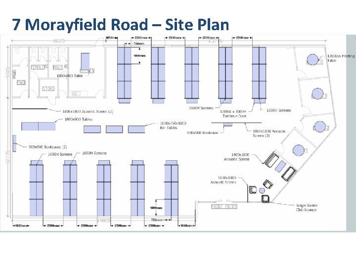 7 Morayfield Road – Site Plan 