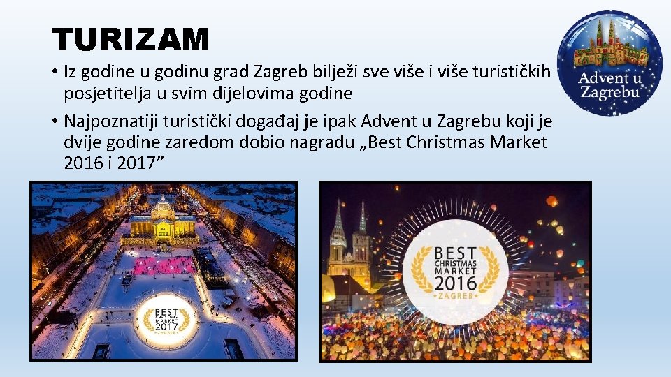 TURIZAM • Iz godine u godinu grad Zagreb bilježi sve više i više turističkih