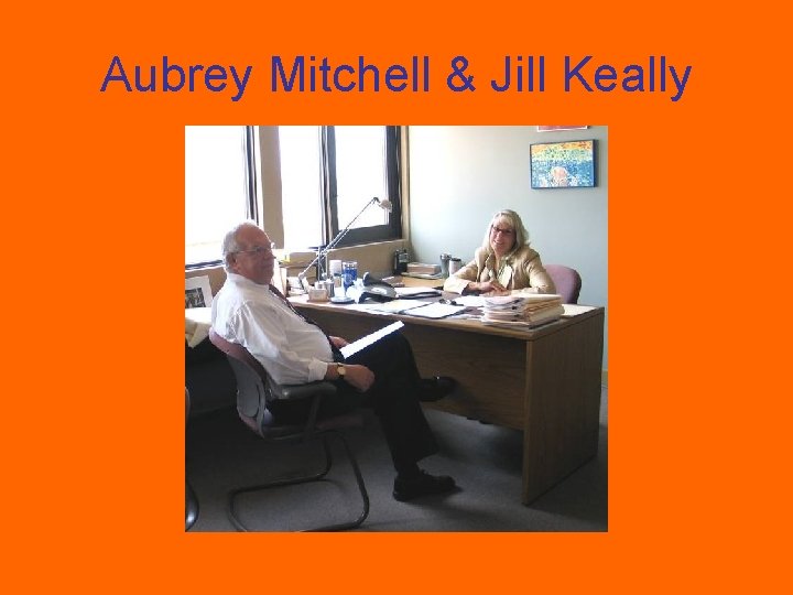 Aubrey Mitchell & Jill Keally 