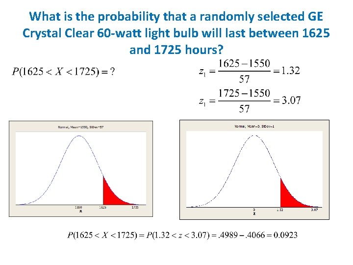 What is the probability that a randomly selected GE Crystal Clear 60 -watt light