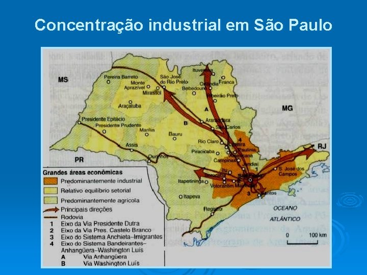 Concentração industrial em São Paulo 