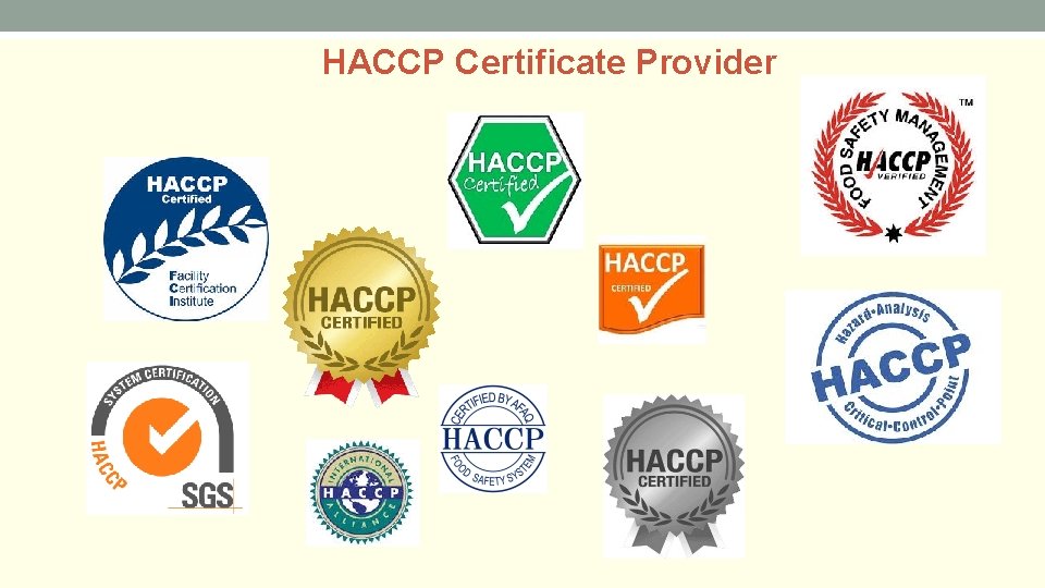 HACCP Certificate Provider 