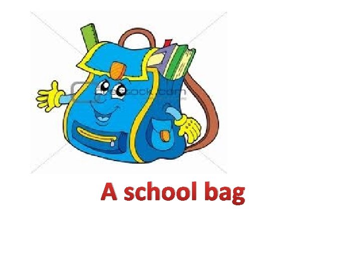 A school bag 