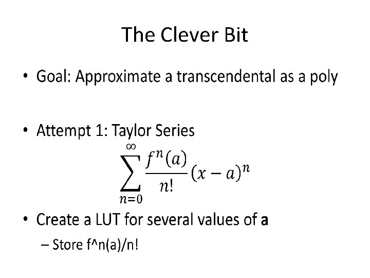 The Clever Bit • 
