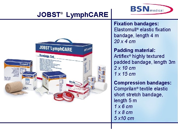JOBST® Lymph. CARE Fixation bandages: Elastomull® elastic fixation bandage, length 4 m 20 x