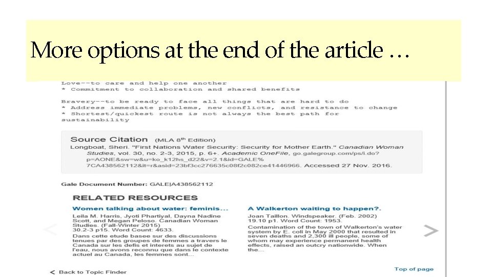 More options at the end of the article … More options at the end of the article …