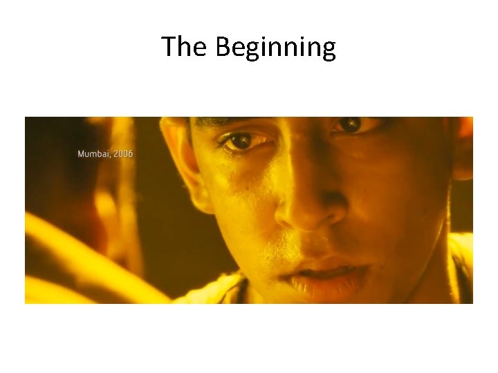 The Beginning 