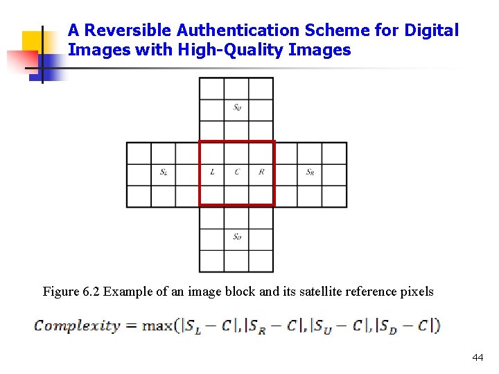 A Reversible Authentication Scheme for Digital Images with High-Quality Images Figure 6. 2 Example