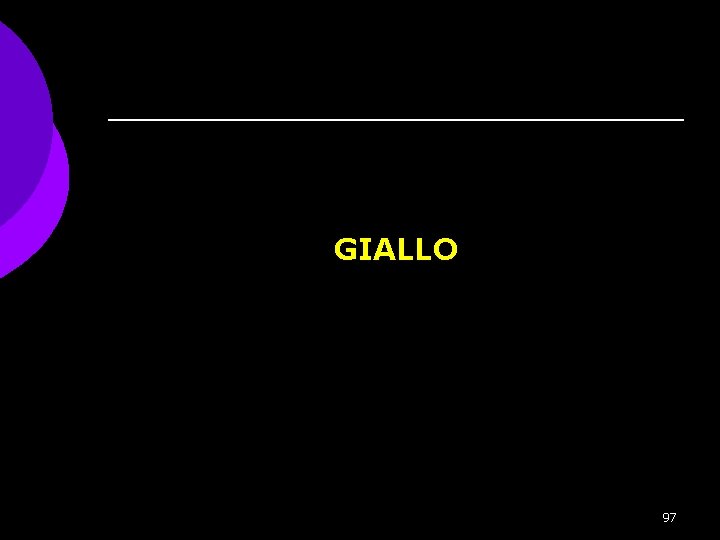 GIALLO 97 