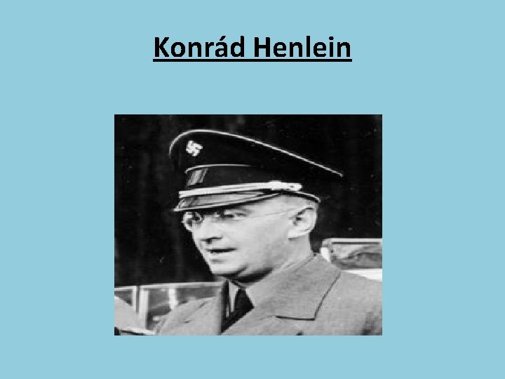Konrád Henlein 
