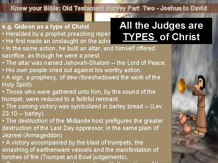 Know your Bible: Old Testament Survey Part Two - Joshua to David All the