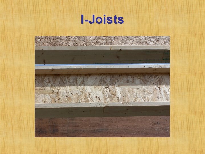 I-Joists 