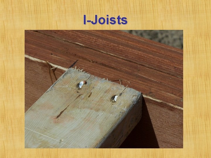 I-Joists 