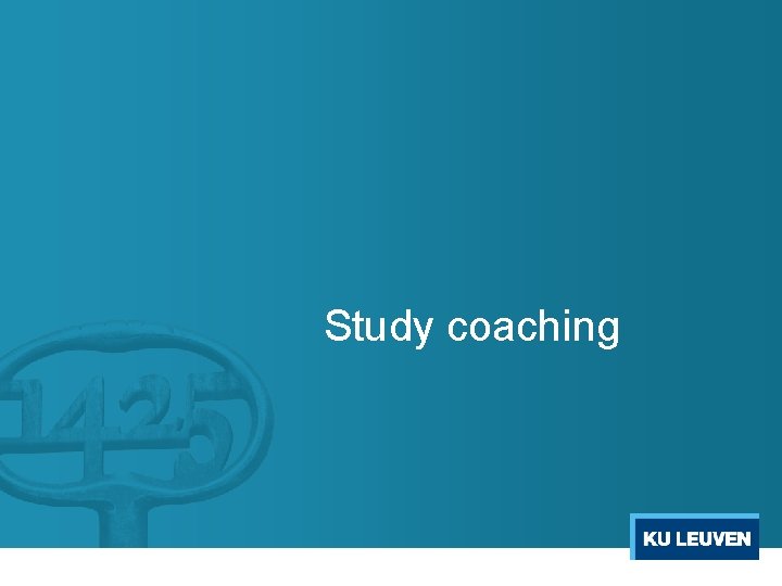 Study coaching 