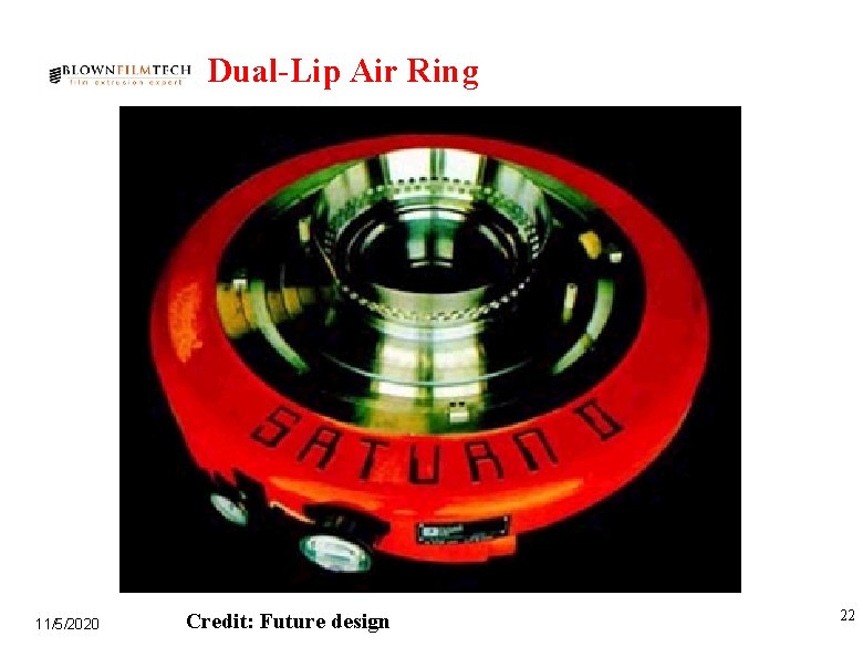 Dual-Lip Air Ring 11/5/2020 Credit: Future design 22 