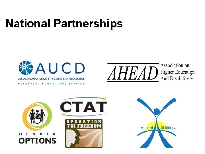 National Partnerships 