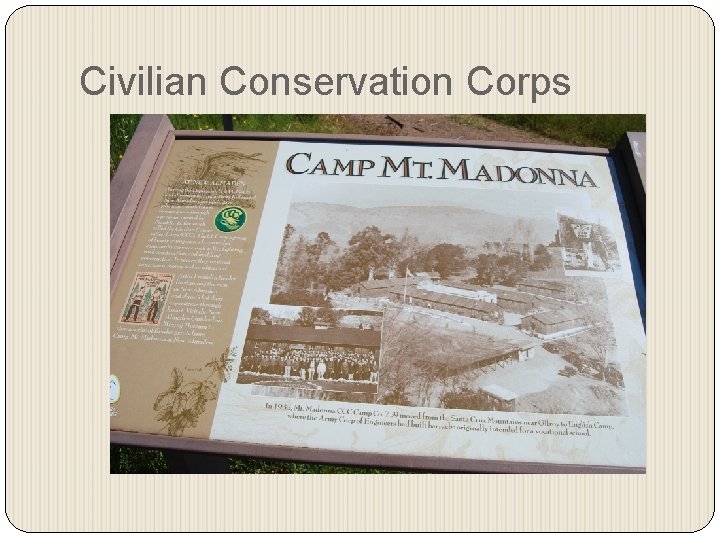 Civilian Conservation Corps 