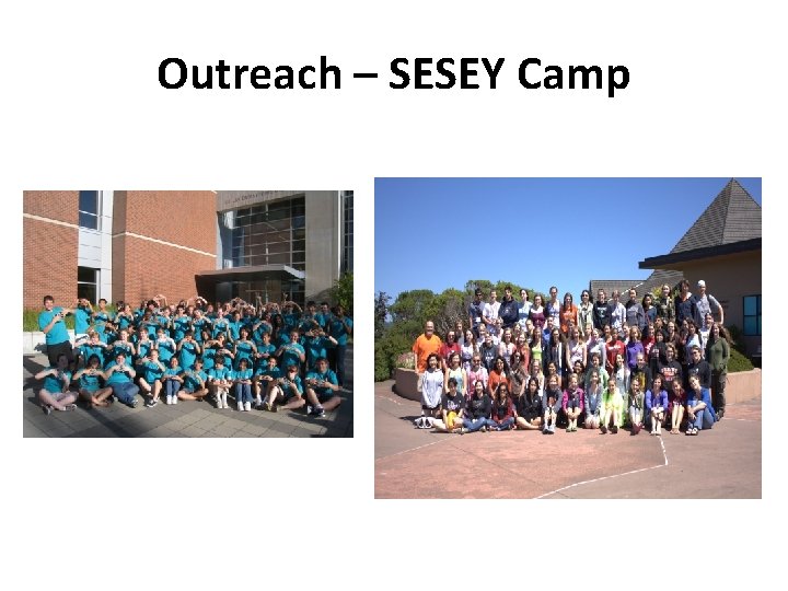 Outreach – SESEY Camp 