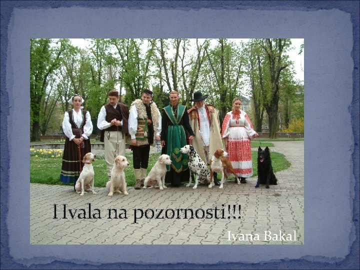 Hvala na pozornosti!!! Ivana Bakal 