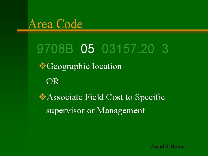 Area Code 9708 B 05 03157. 20 3 v. Geographic location OR v. Associate