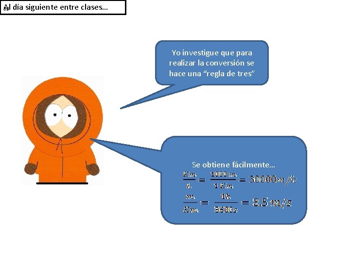 Al día siguiente entre clases… 30 Yo investigue que para realizar la conversión se