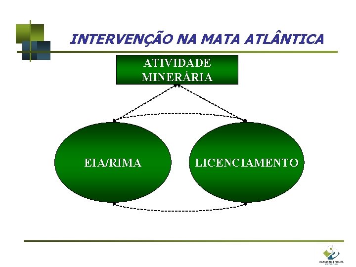 INTERVENÇÃO NA MATA ATL NTICA ATIVIDADE MINERÁRIA EIA/RIMA LICENCIAMENTO 