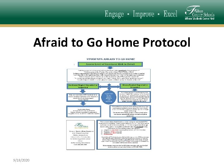 Afraid to Go Home Protocol 9/18/2020 