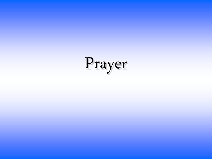 Prayer 