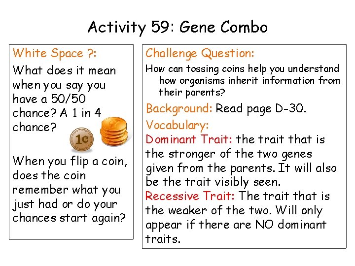 Activity 59 Gene Combo Activity 59 Gene Combo