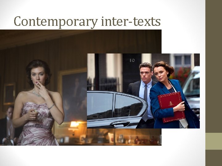 Contemporary inter-texts 