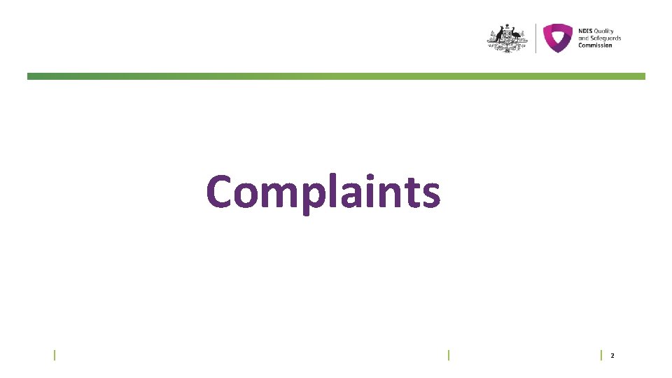 Complaints 2 