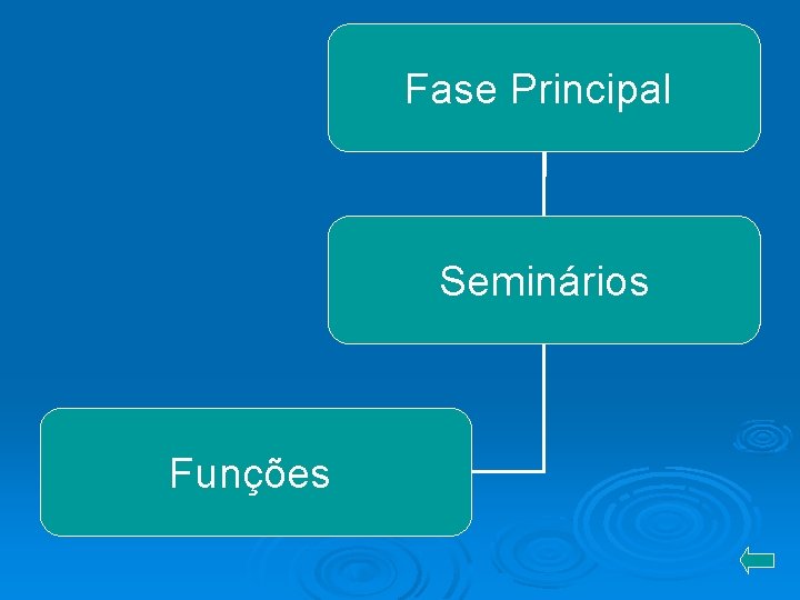 Fase Principal Seminários Funções 