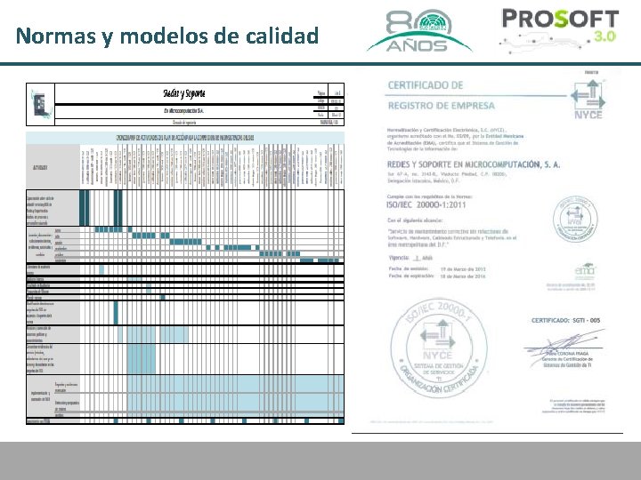 Normas y modelos de calidad 