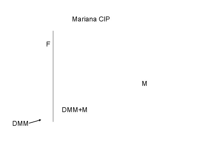 Mariana CIP F M DMM+M DMM 