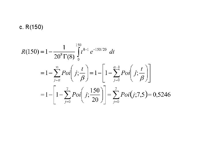 c. R(150) 