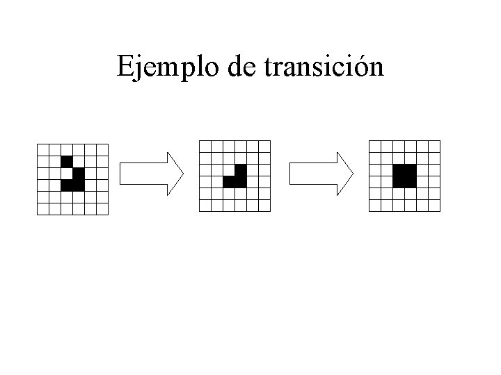 Ejemplo de transición 