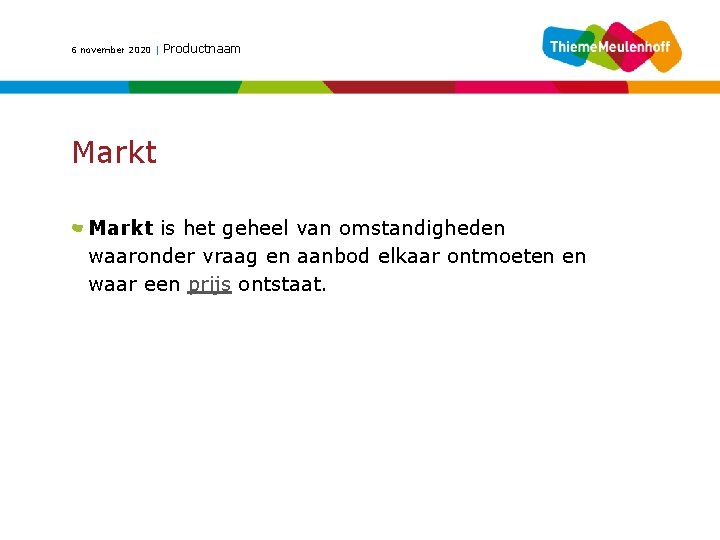Economie en recht voor mbo 6 november 2020