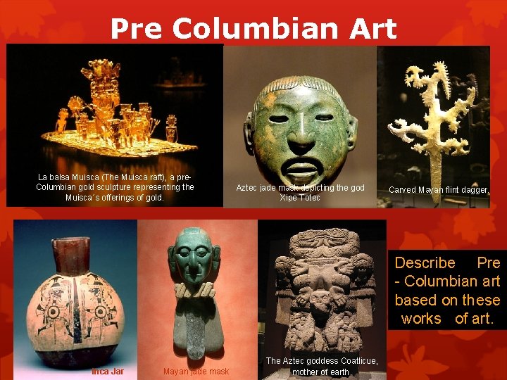 Pre Columbian Art La balsa Muisca (The Muisca raft), a pre. Columbian gold sculpture