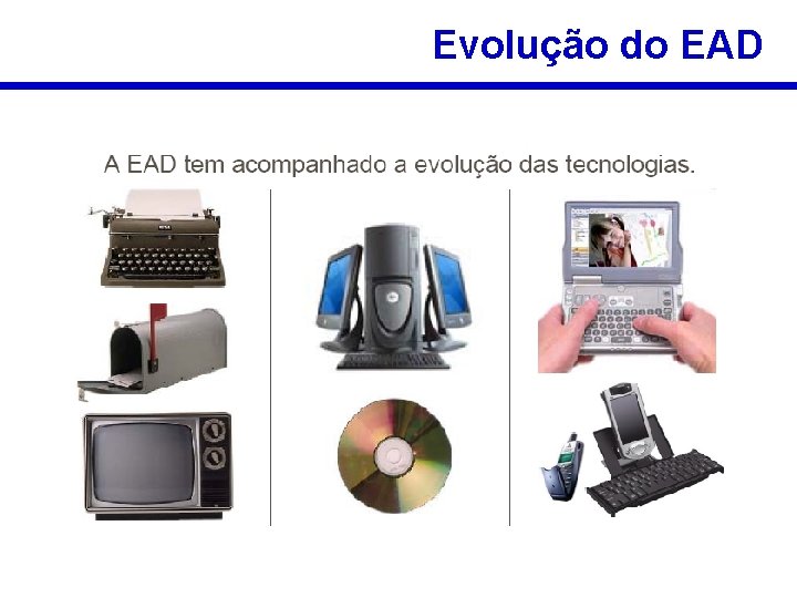 Evolução do EAD 