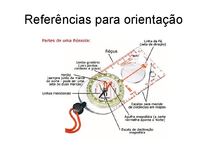 Referências para orientação 