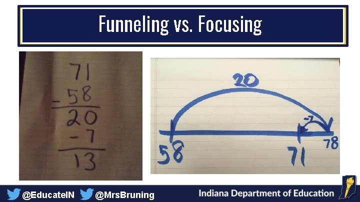Funneling vs. Focusing What would you ask? What would you have done? Did she