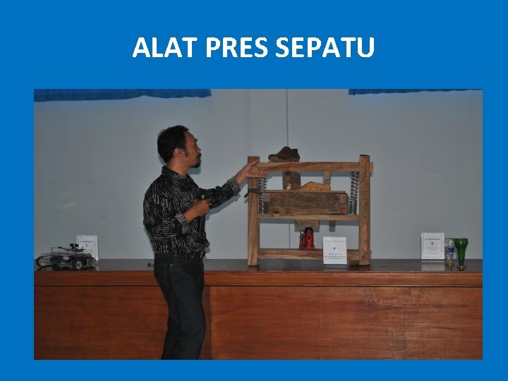 ALAT PRES SEPATU 