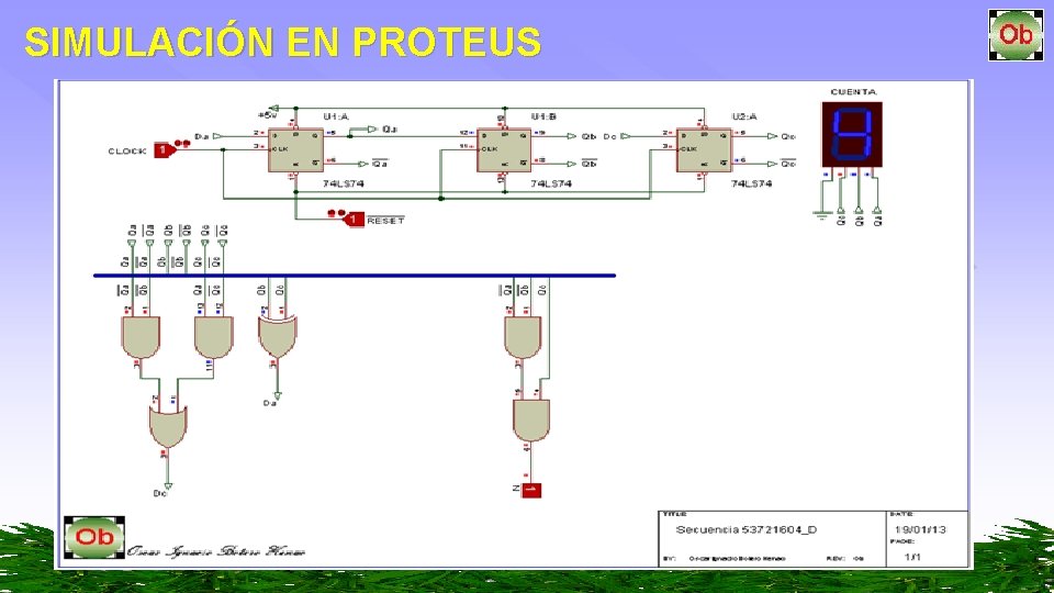 SIMULACIÓN EN PROTEUS 