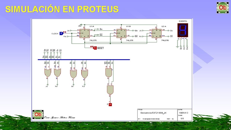 SIMULACIÓN EN PROTEUS 