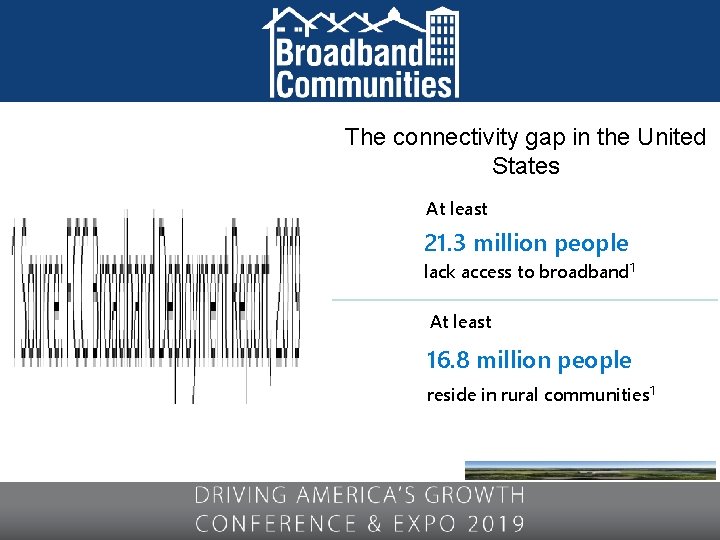 The connectivity gap in the United States At least 21. 3 million people lack