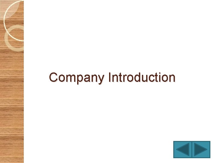 Company Introduction 