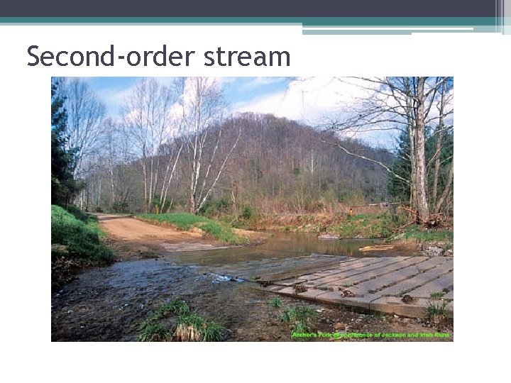 Second-order stream 