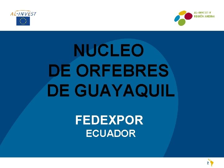 NUCLEO DE ORFEBRES DE GUAYAQUIL FEDEXPOR ECUADOR 2 